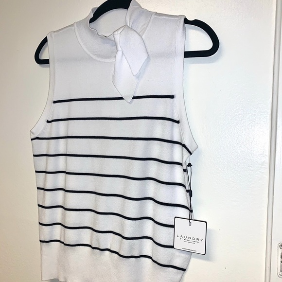 Laundry by Shelli Segal Bow Tie Moc Knit NWT - Picture 9 of 9